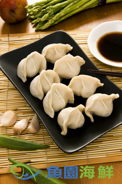 【魚園海鮮】手工蝦仁水餃